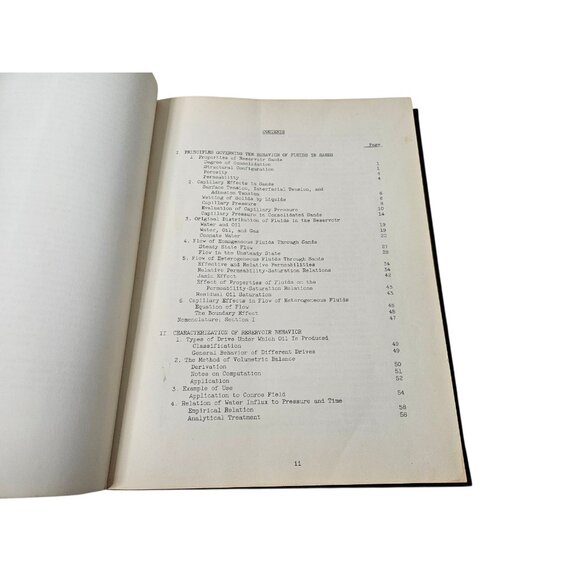 Humble Oil & Refining Company Principles Of Reservoir Behavior Hardcover 1940 - Picture 8 of 16